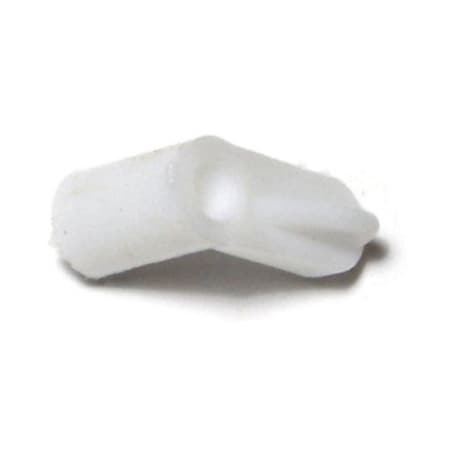 Midwest Fastener 3/8" Offset White Plastic Window Clips 25PK 72027